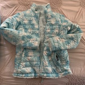 Girls north face winter coat